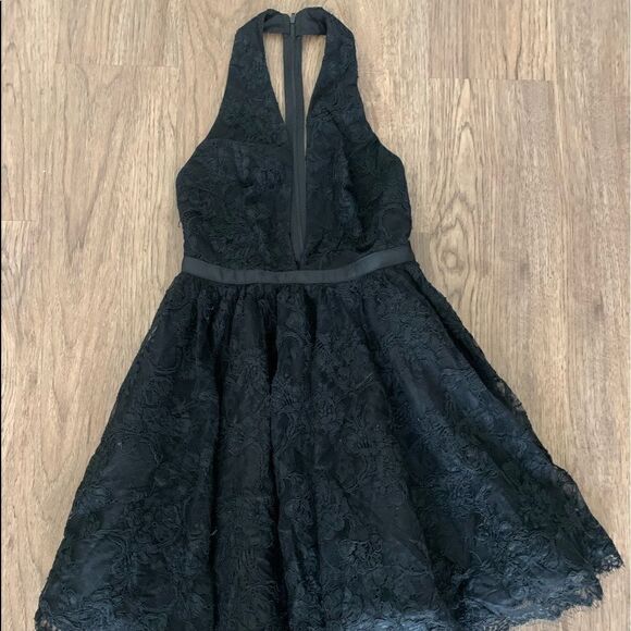 Sam Edelman Black Fit Flare Dress - Picture 2 of 6